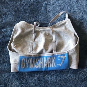 Gymshark sports bra blue/gray